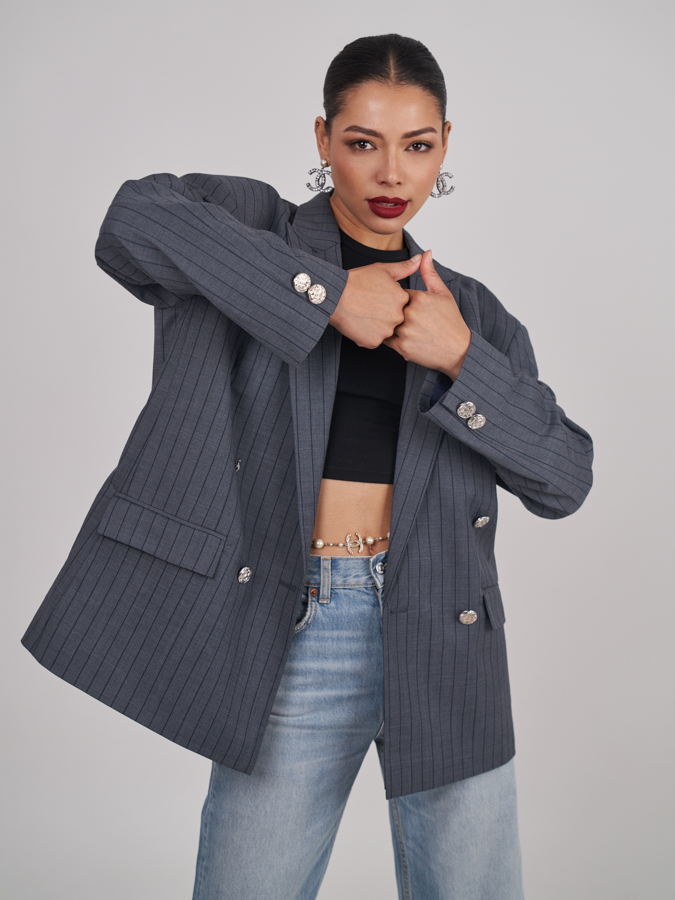 Elira Blazer Oversized Boyfriend Blazer Womens ONENESS