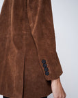 Espresso Suede Blazer