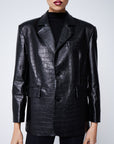 Serpent Skin Blazer