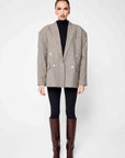 Caramel Tweed Blazer