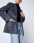 Cashmere Weave Blazer