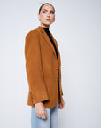 Cashmere Weave Blazer