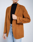 Cashmere Weave Blazer