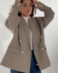 Caramel Tweed Blazer
